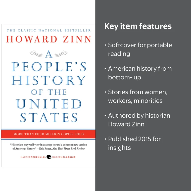 Howard Zinn, Paperback, A People's History of the United States