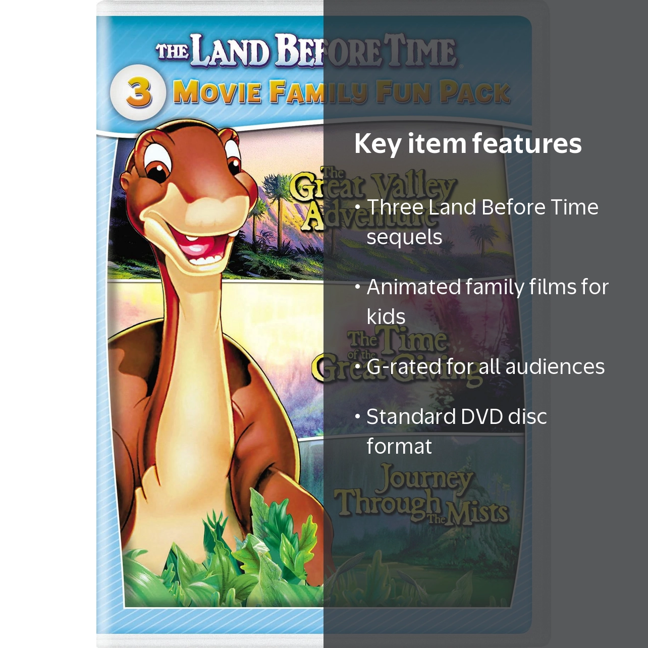 The Land Before Time II-IV (DVD Set) [DVD] - Walmart.com