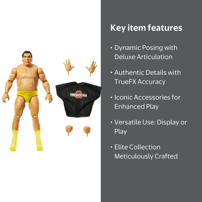 WWE Legends Elite Toy Wrestling Action Figure - André the Giant