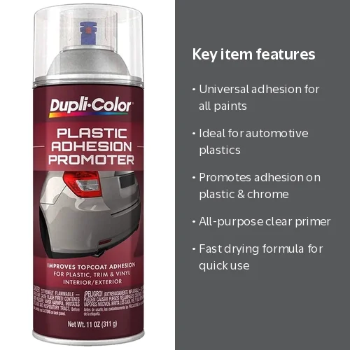 VHT, Duplicolor Clear Adhesion Promotor Primer, 11 Oz, Silver