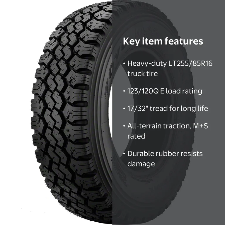 Toyo M-55 LT255/85R16 123Q Light Truck Tire for Trail Terrain