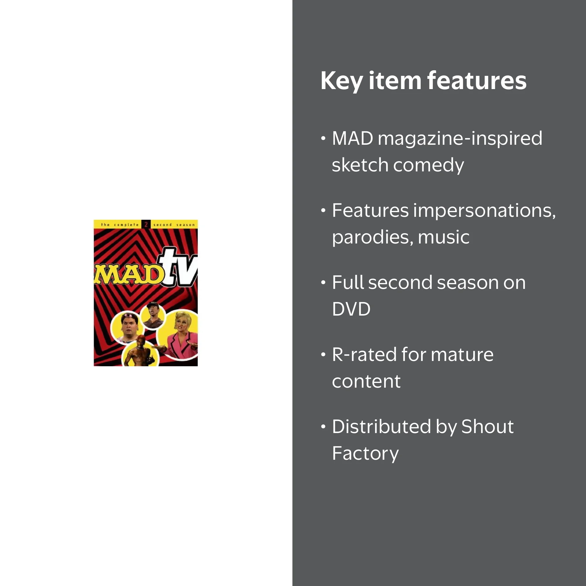 Madtv: The Complete Second Season (DVD), Shout Factory, Comedy