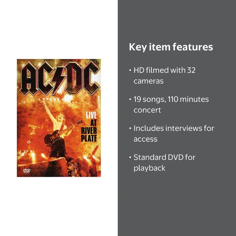 【中古】［CD］Live at  Plate AC / DC: Live at River Plate - Walmart.com