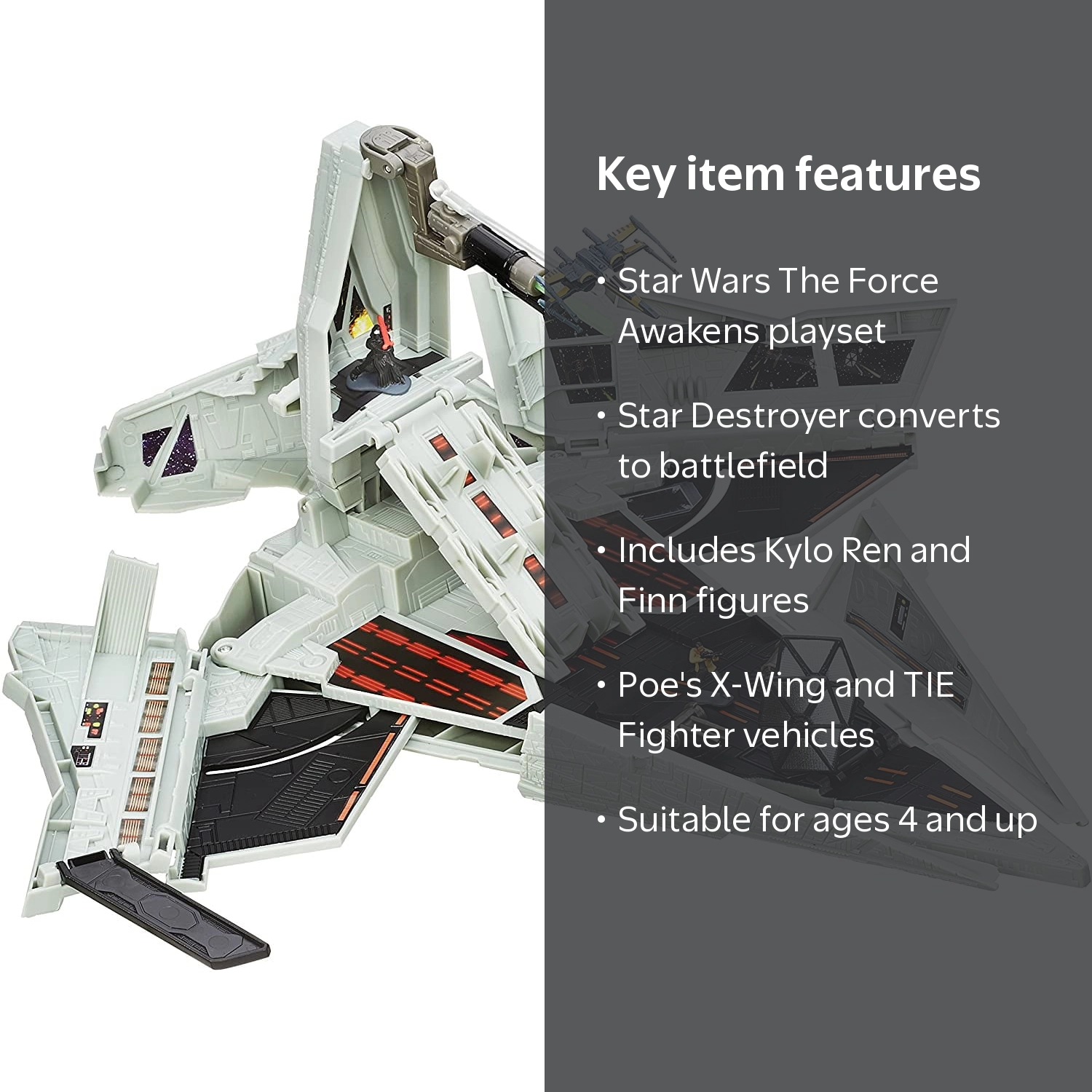 Star Wars, Micro Machines, The Force Awakens, 10 inch - Walmart.com