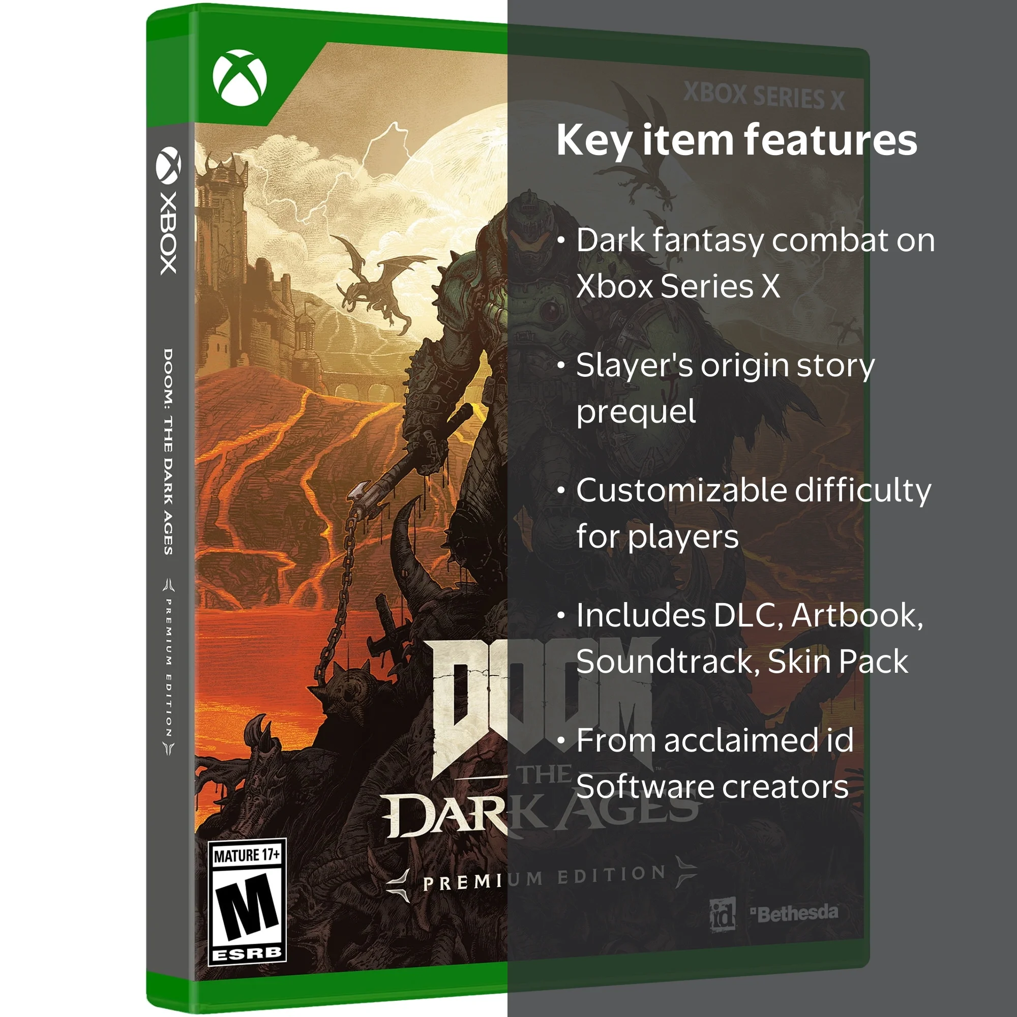 Doom: The Dark Ages Premium Edition - Xbox Series X - Walmart.com