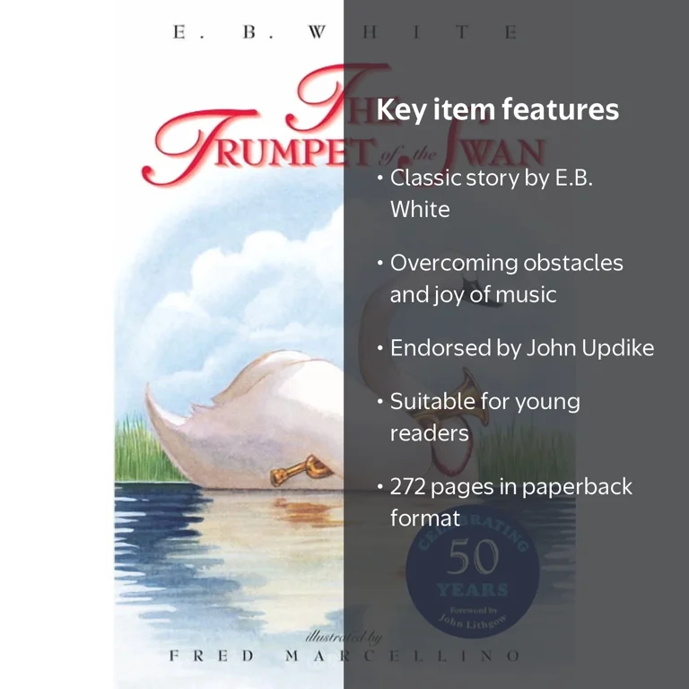 E B White, The Trumpet of the Swan, Paperback, ISBN 9780064408677