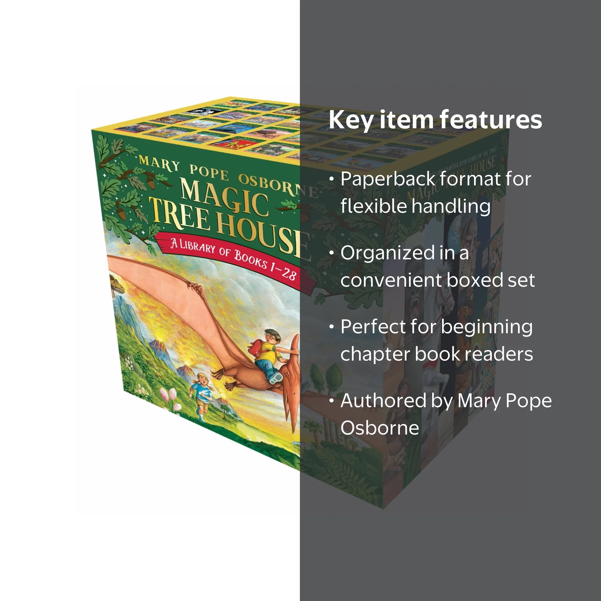 Magic Tree House Books 1-28 Boxed Set, 28 adventures - Walmart.com