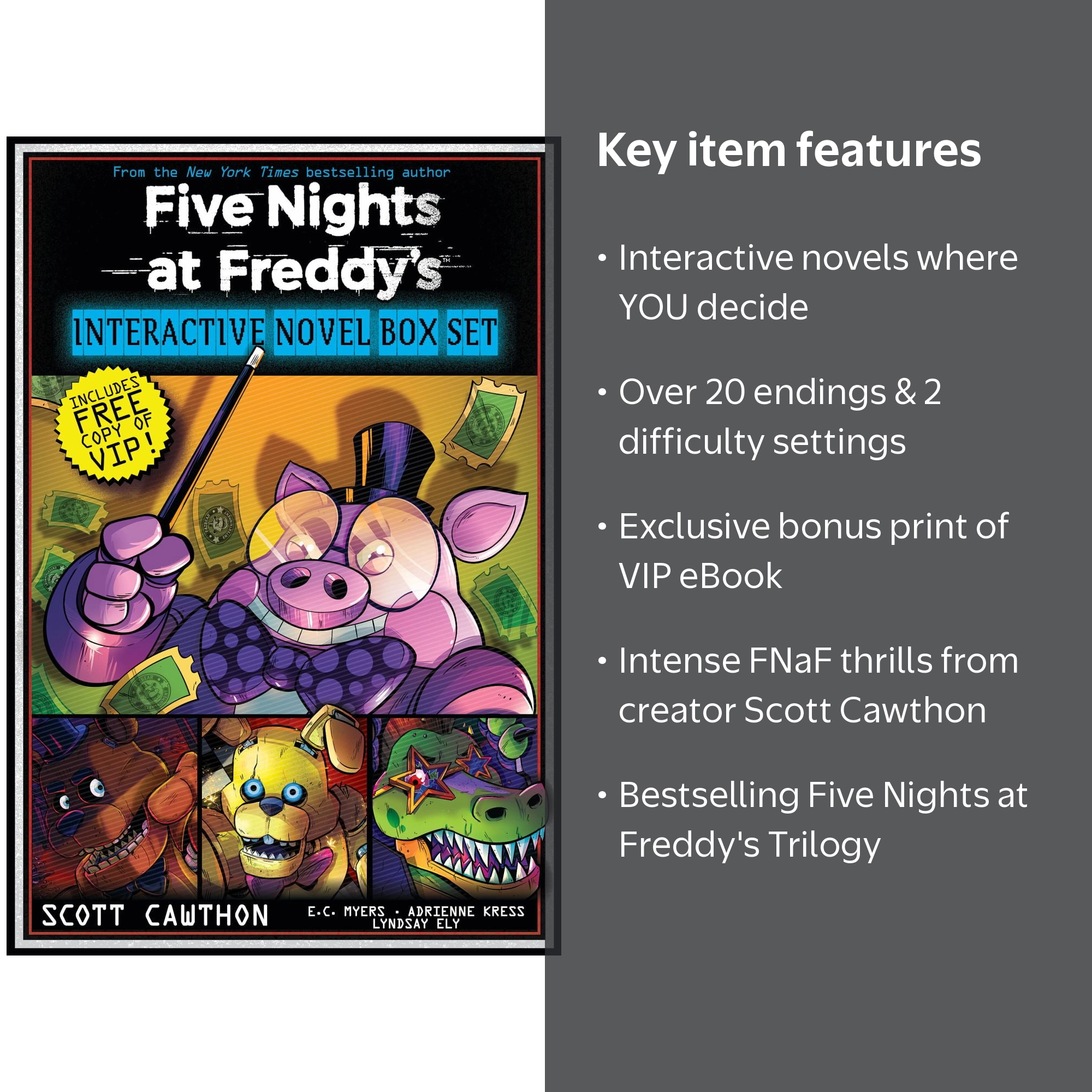 Five Nights at Freddy's Interactive Novel Box Set, Hardcover