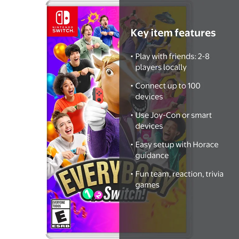 Nintendo, Everybody 1-2 Switch, Game for Nintendo Switch - Walmart.com
