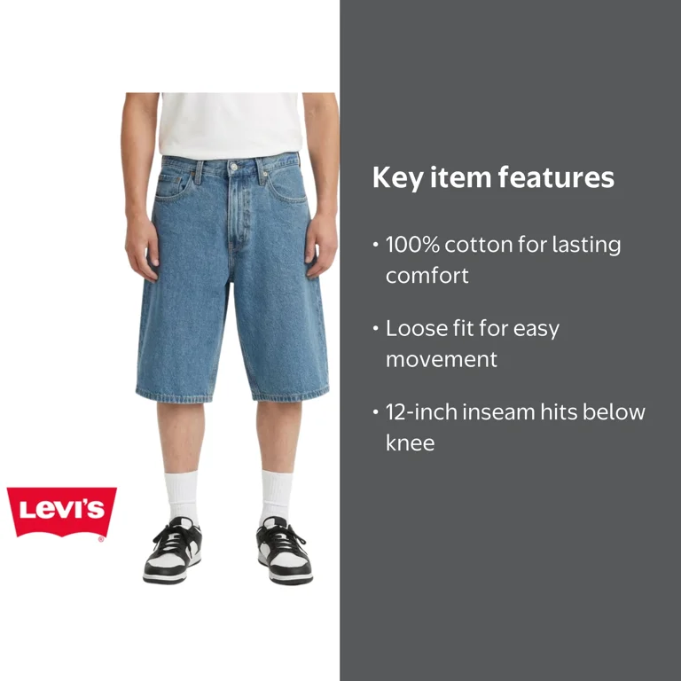 Levi's 469 Loose Shorts - Walmart.com