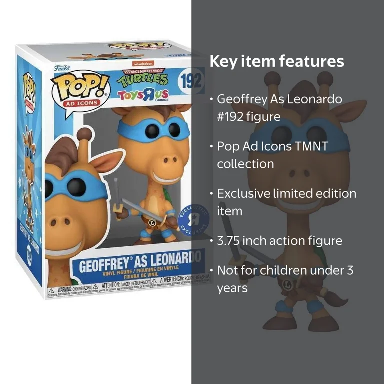 Pop Ad Icons Teenage Mutant Ninja Turtles 3.75 Inch Action Figure
