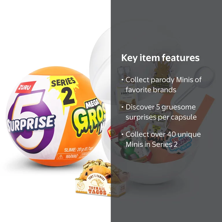 専用シリーズ2 ZURU 12個 正規品 数量限定!!箱付き 5 Surprise Mega Gross Minis Series 2 by ZURU - Surprise