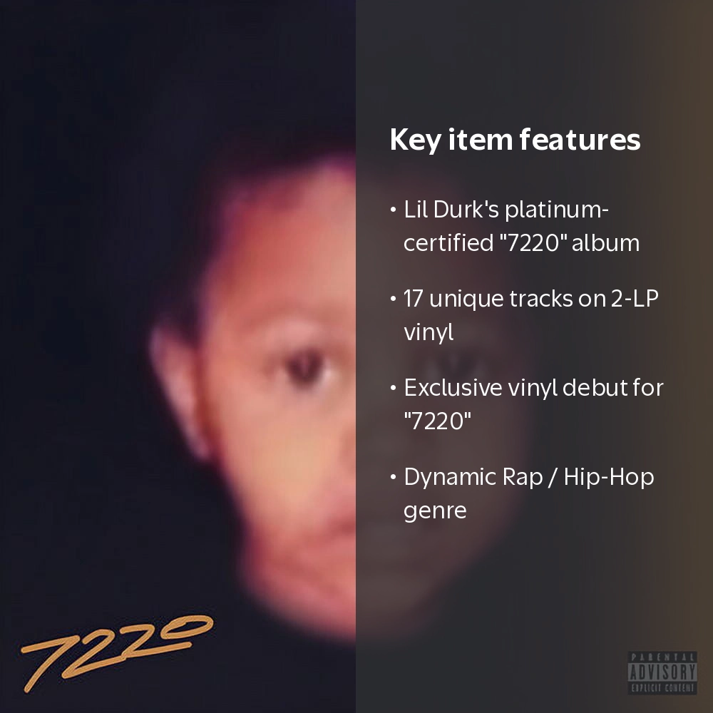 Lil Durk - 7220 - Music & Performance - Vinyl - Walmart.com
