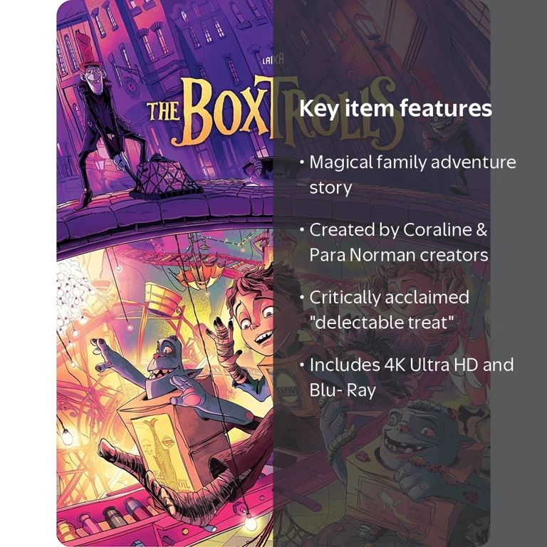 The Boxtrolls (Steelbook) - Walmart.com