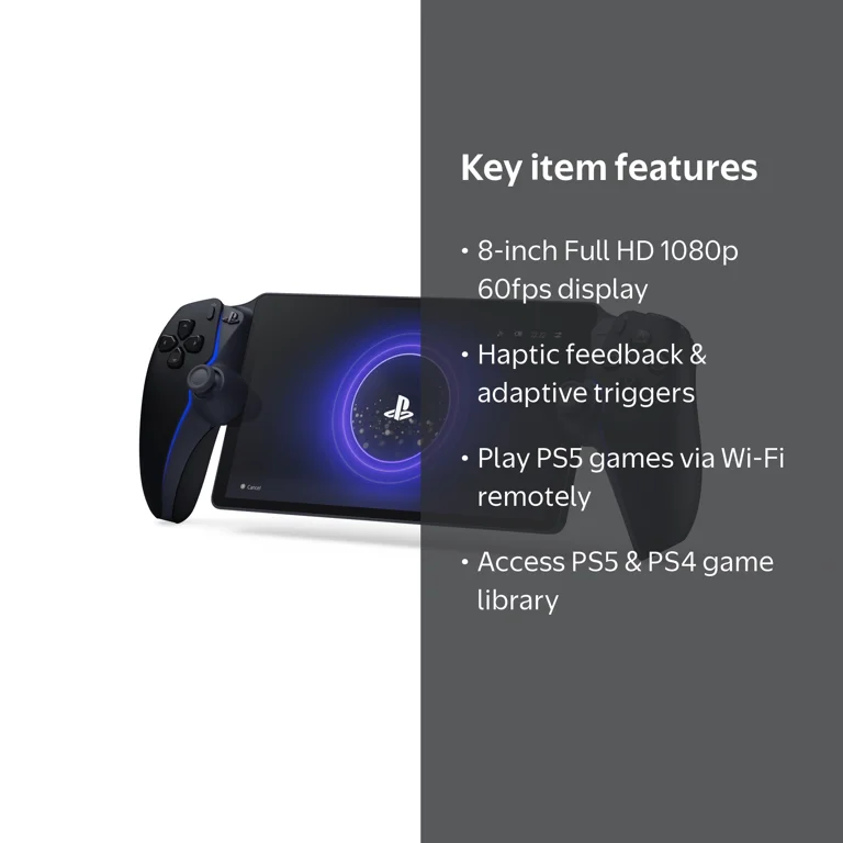 Free Shipping! PlayStation Remote Player for PS5 Console Midnight