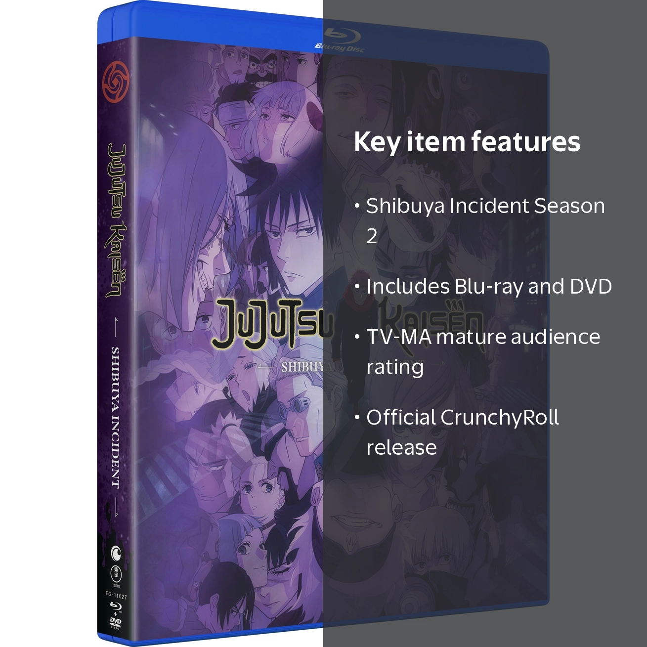 JUJUTSU KAISEN - Shibuya Incident Season 2 (Blu-ray + DVD