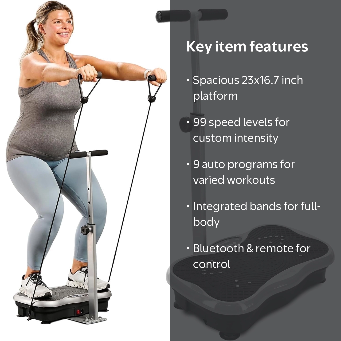Lifepro, Vibration Plate Exercise Machine, 99 Speed Levels