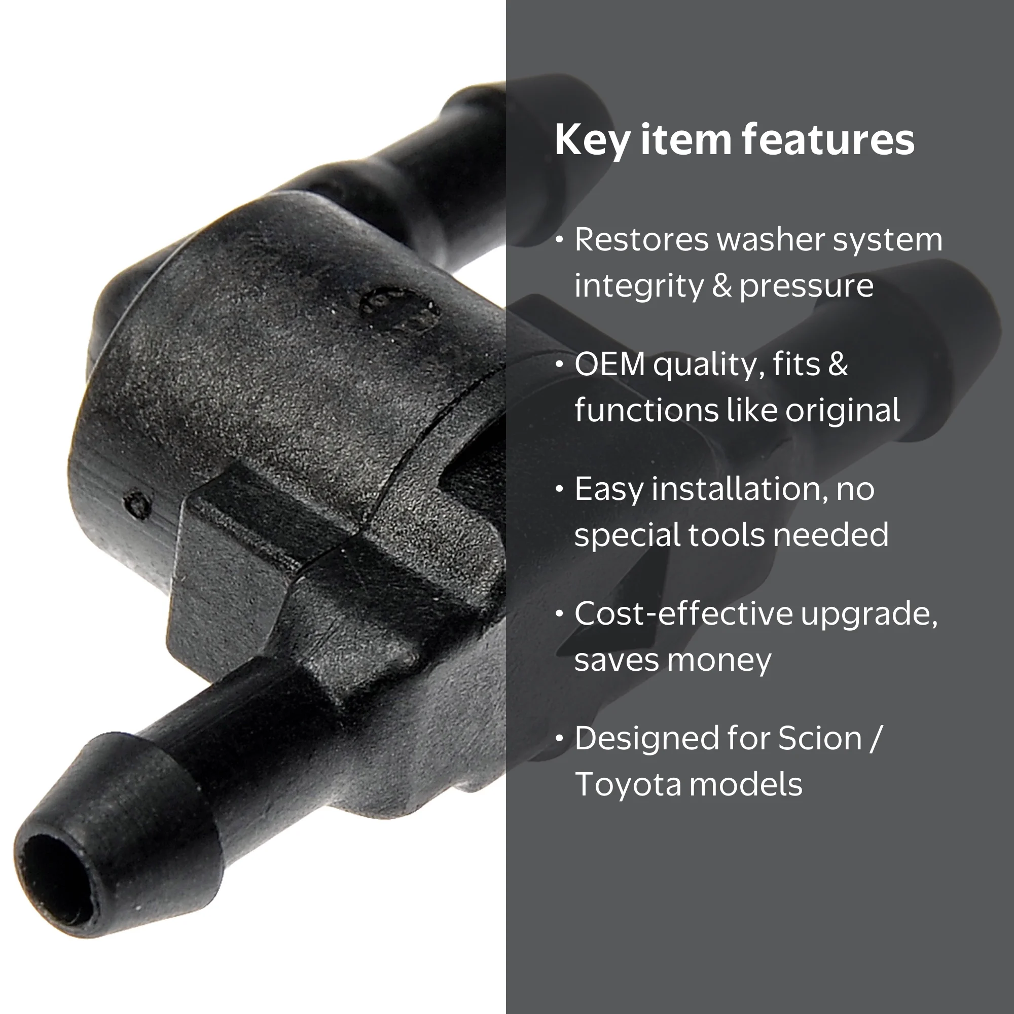 Dorman 926-335 Windshield Washer Check Valve for Specific Scion