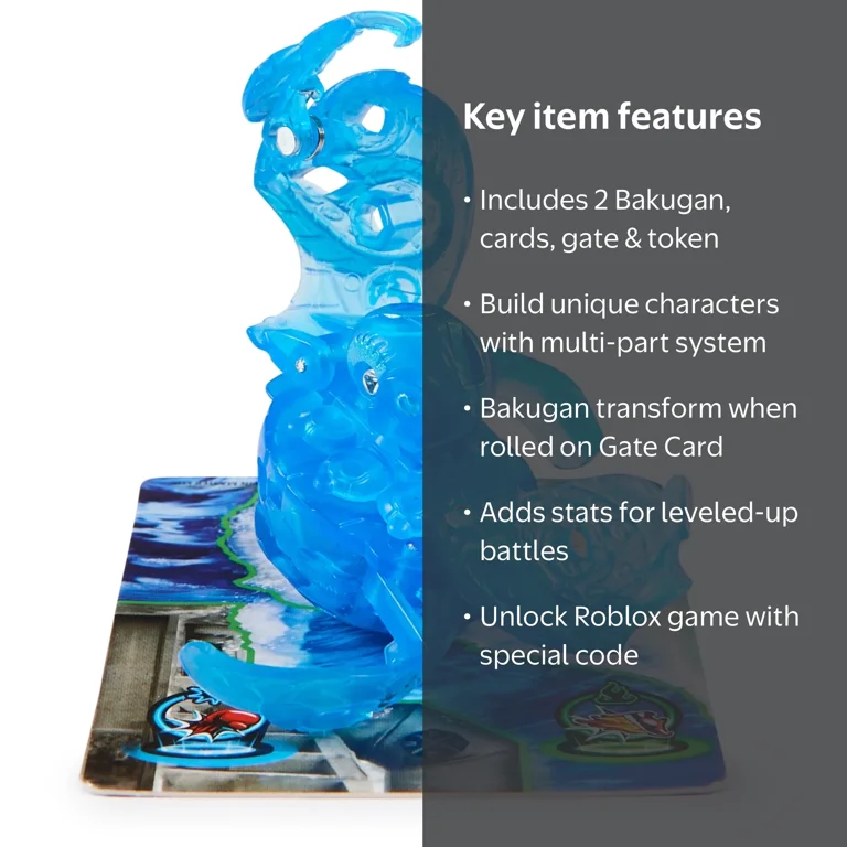 Bakugan Brawl Bros, Customizable 2-Pack Action Figures, Octogan VS