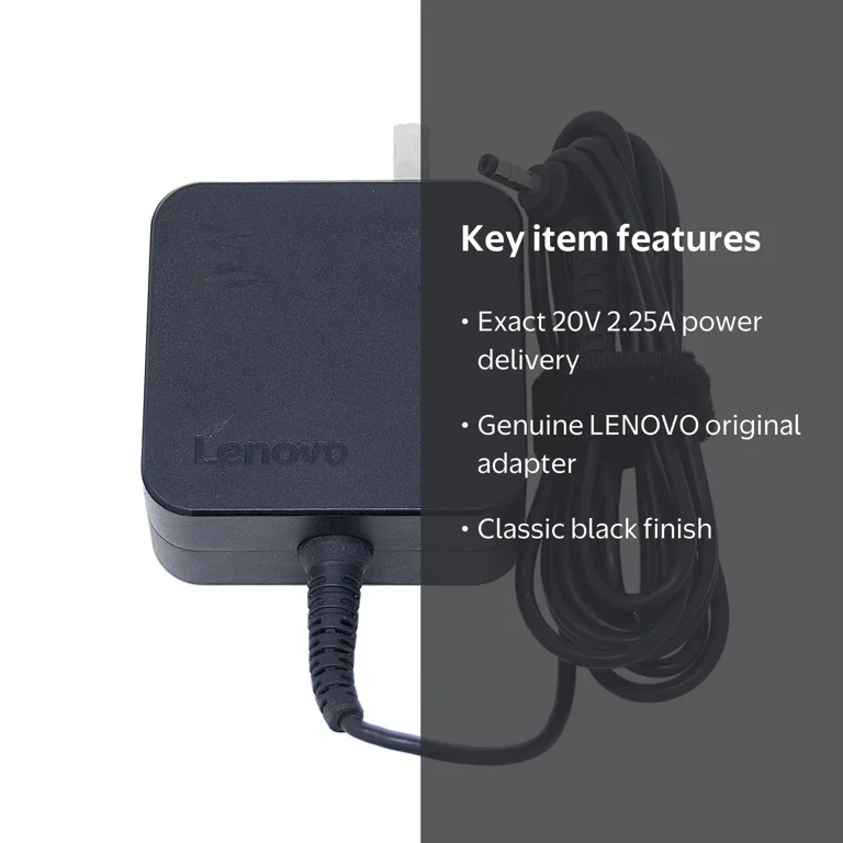 LENOVO IdeaPad S145-15IWL 81MV 20V 2.25A Genuine Original Power