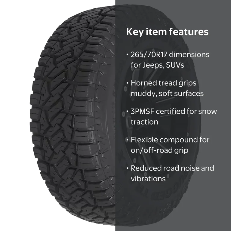 Crosswind Rugged Traxx All Terrain 265/70R17 115Q Light Truck Tire