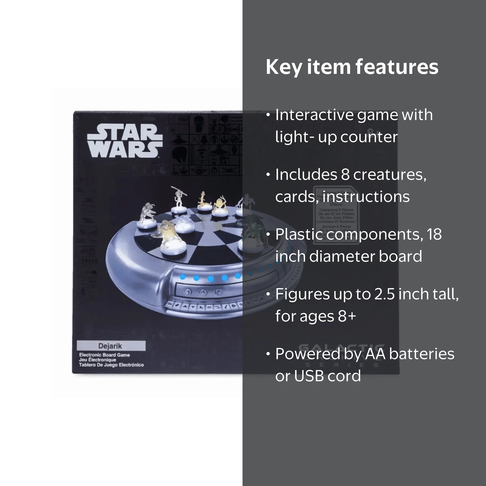 Disney Parks Star Wars Kids Electronic Dejarik Board Game Galactic