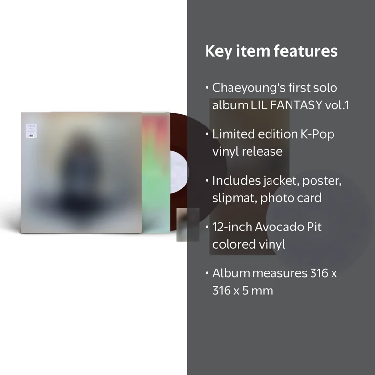 Chaeyoung (Twice) - LIL FANTASY vol.1 (Avocado Pit Vinyl