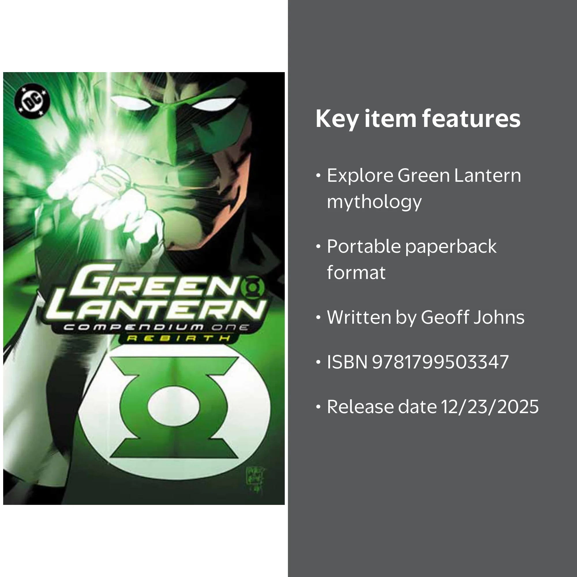 Green Lantern:&nbsp;Rebirth Compendium (Paperback) - Walmart.com