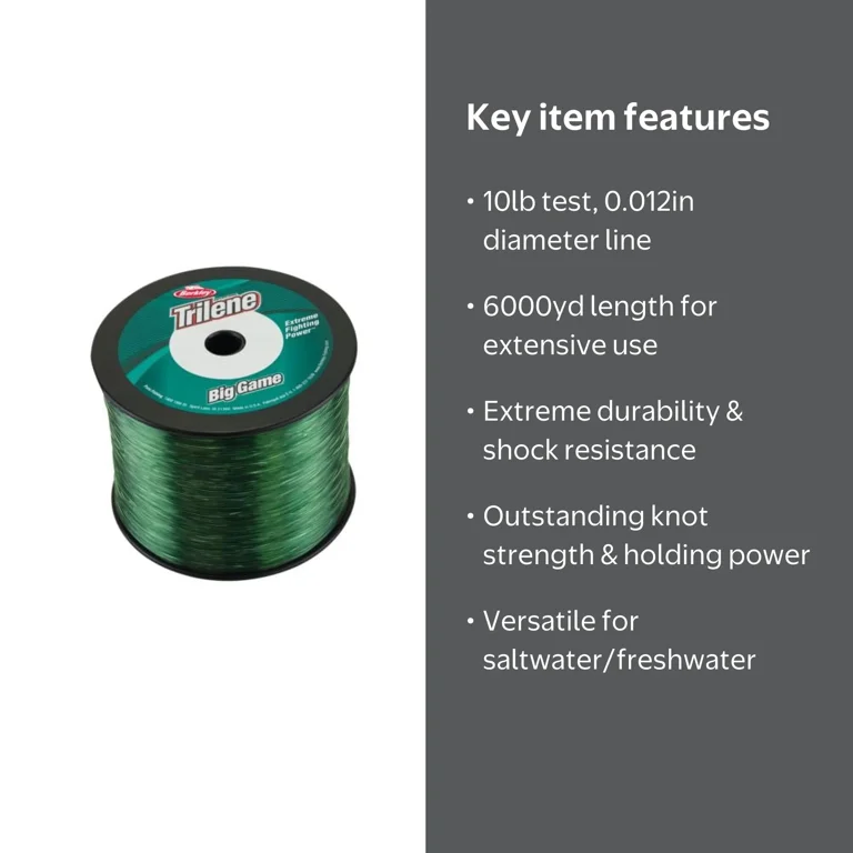 best 10lb mono fishing line HI-SEAS Grand Slam Braid Line, / .004 inches diameter, Green, 150yd : Fishing Spooling Accessories : Sports & Outdoors This clear Reaction Tackle Monofilament Fishing Line