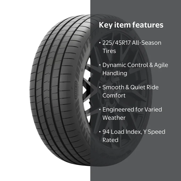 Goodyear Eagle F1 Asymmetric 6 225/45R17 94Y All- Season Tire