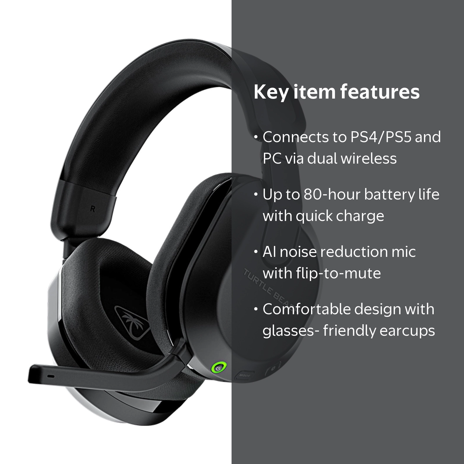 Turtle Beach, Stealth 600 Wireless Gaming Headset, Black - Walmart.com