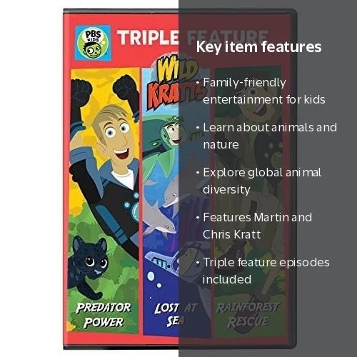 Wild Kratts: Triple Feature - Walmart.com