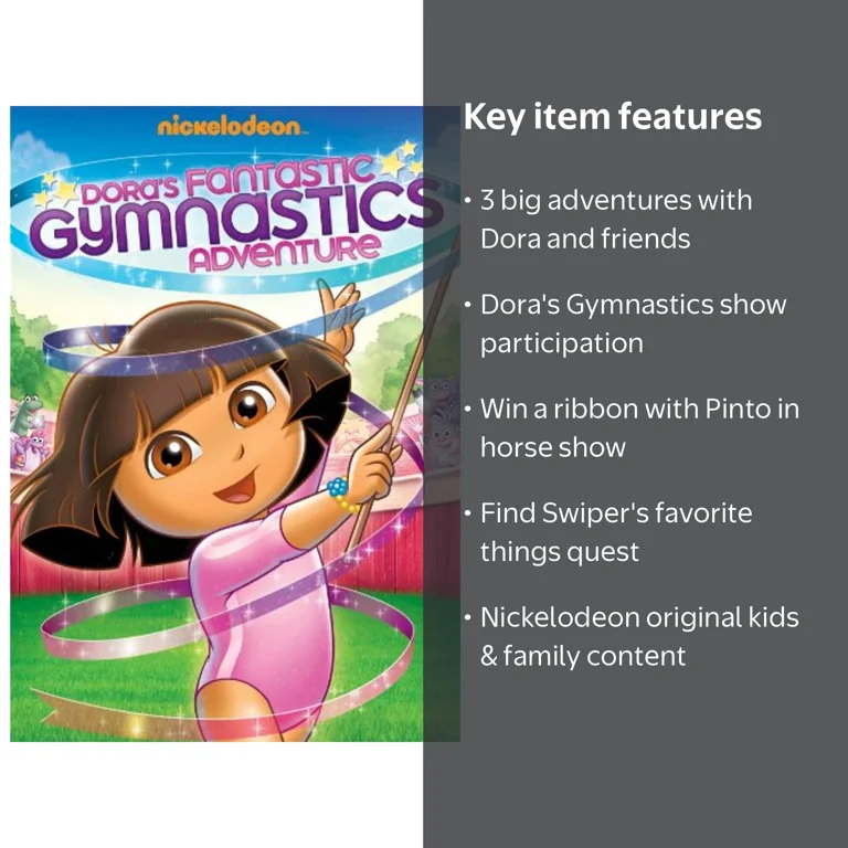 Dora the Explorer: Dora's Fantastic Gymnastic Adventure - Walmart.com