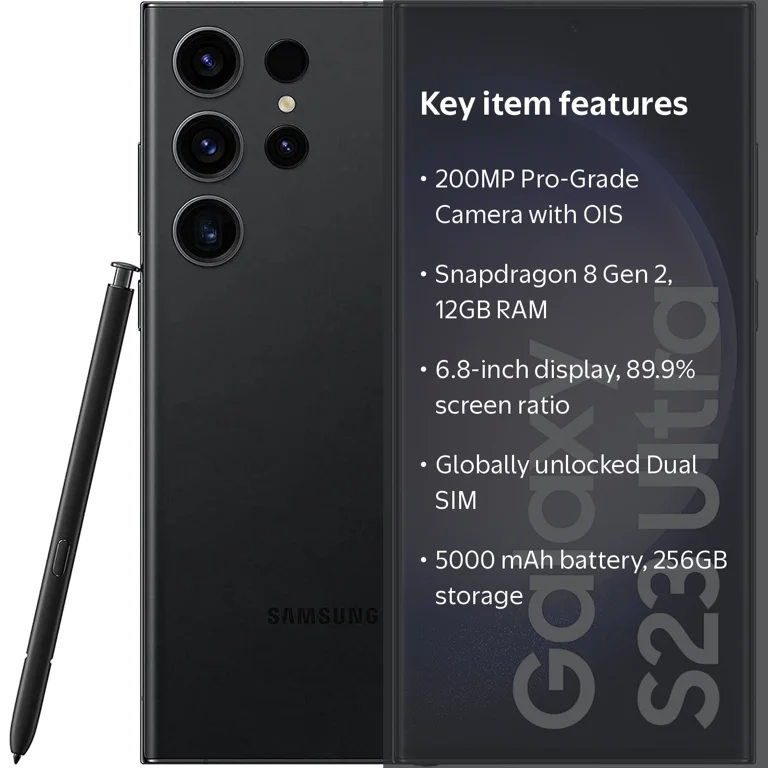 Samsung Galaxy S23 Ultra 5G Dual SIM 256GB 12GB RAM Android