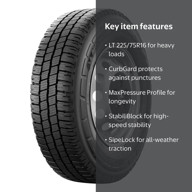 Michelin Agilis CrossClimate 2 LT225/75R16 115/112R E - Walmart.com