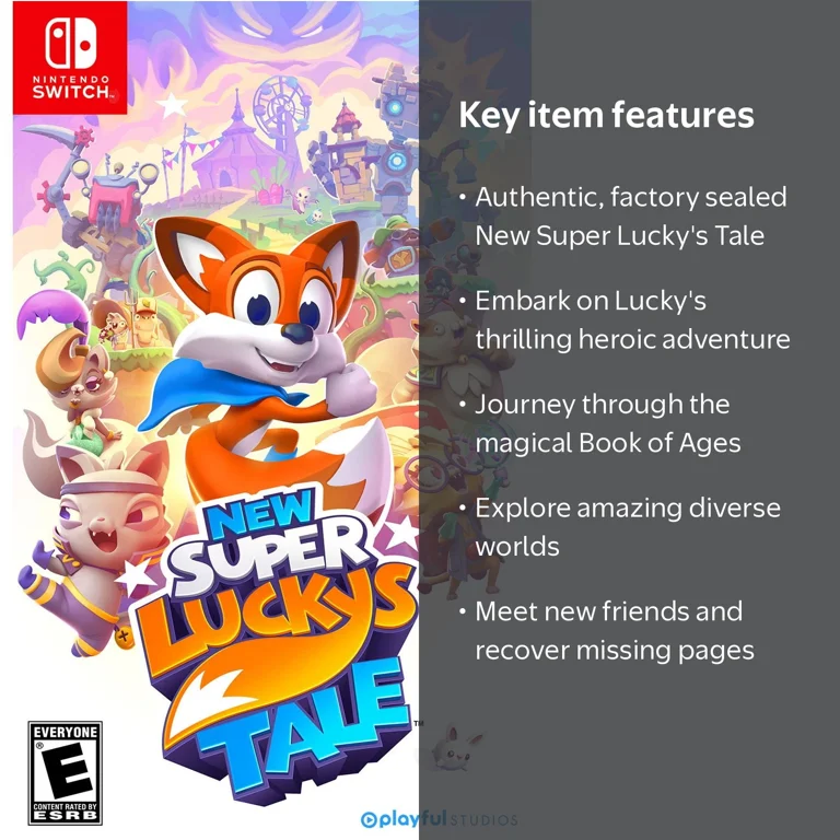 Nintendo New Super Lucky's Tale - Nintendo Switch - Walmart.com