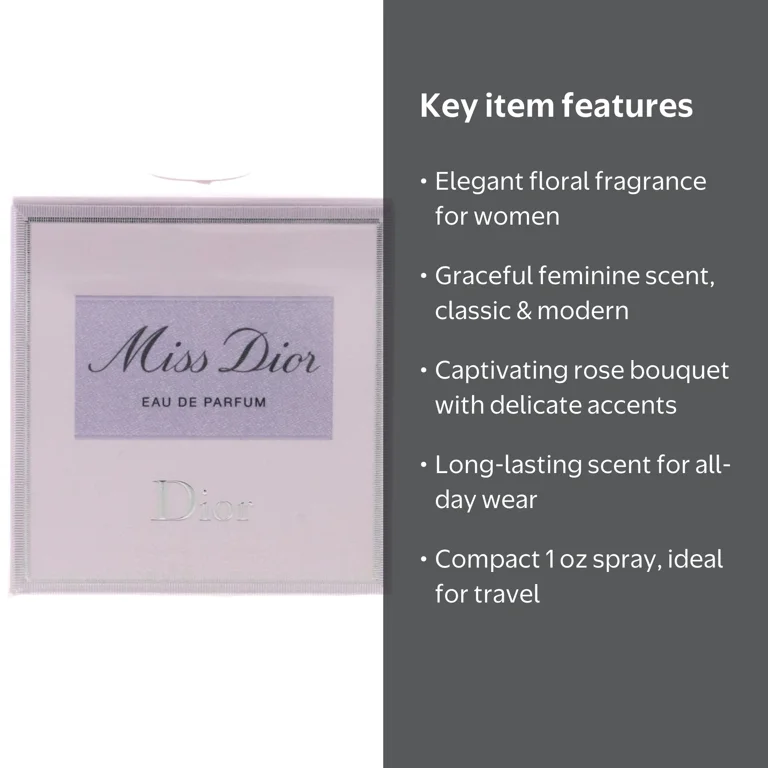 Christian Dior Ladies Miss Dior EDP Spray 1 oz Fragrances