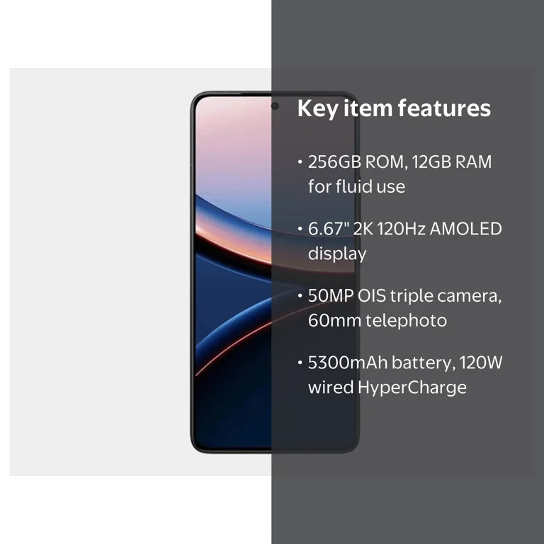 Xiaomi Poco F7 Ultra 5G 256GB ROM 12GB RAM Dual sim GSM Unlocked