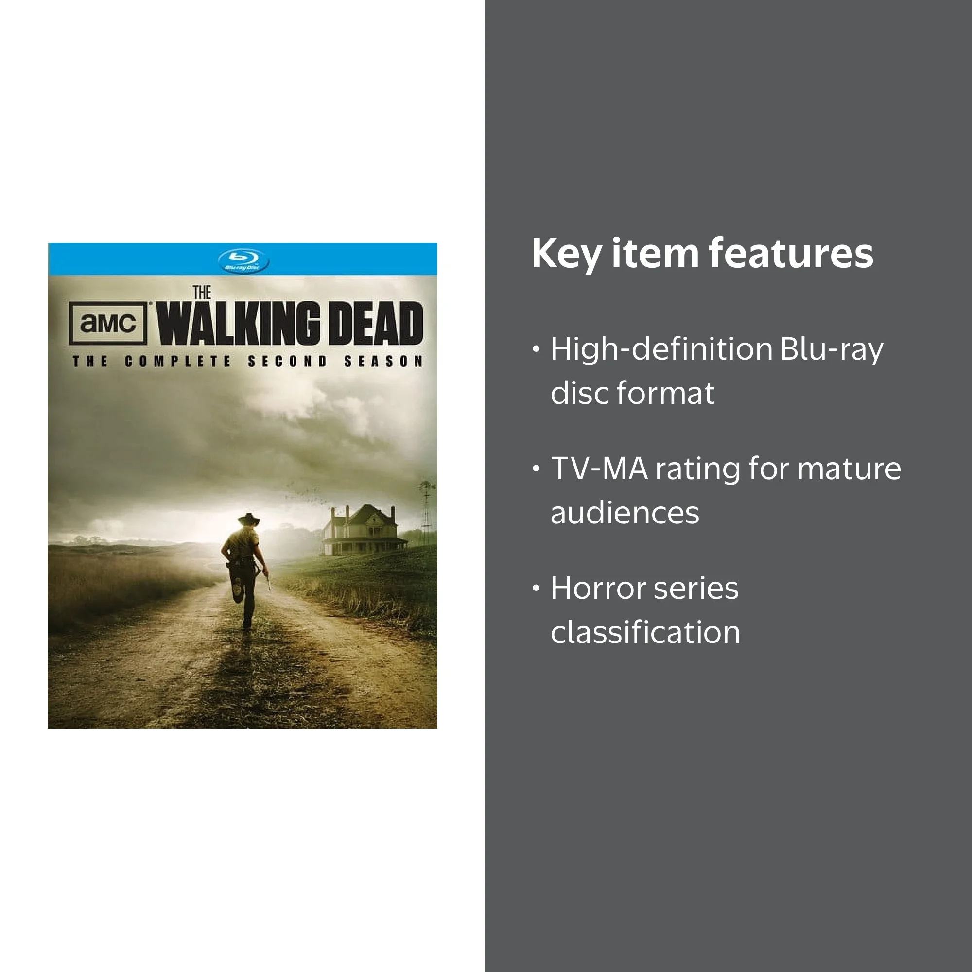 The Walking Dead: The Complete Second Season (Blu-ray) - Walmart.com