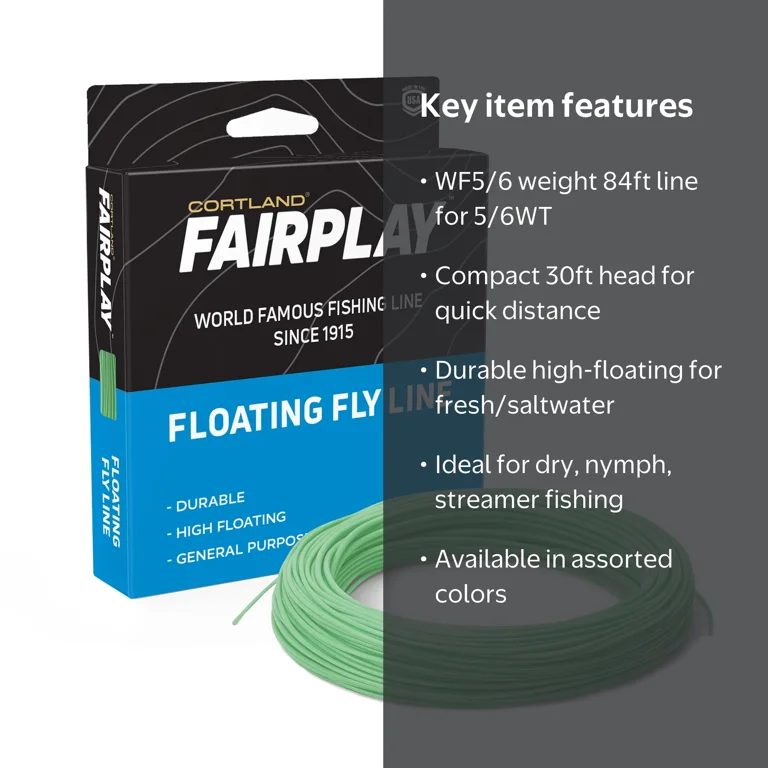 cortland fairplay 5 6 fly reel Outfit Use this whether youre casting off from the shore of a riverbank or out in a boat Cortland Fairplay Outfit 8/9