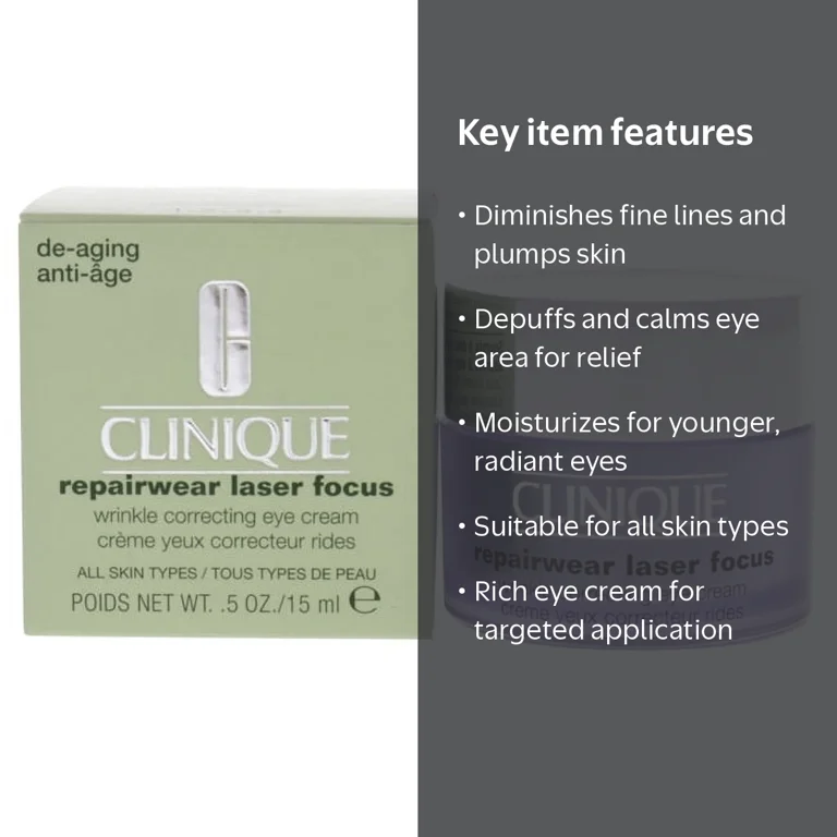 Repairwear Laser Focus Wrinkle Correcting Eye Cream - All Skin