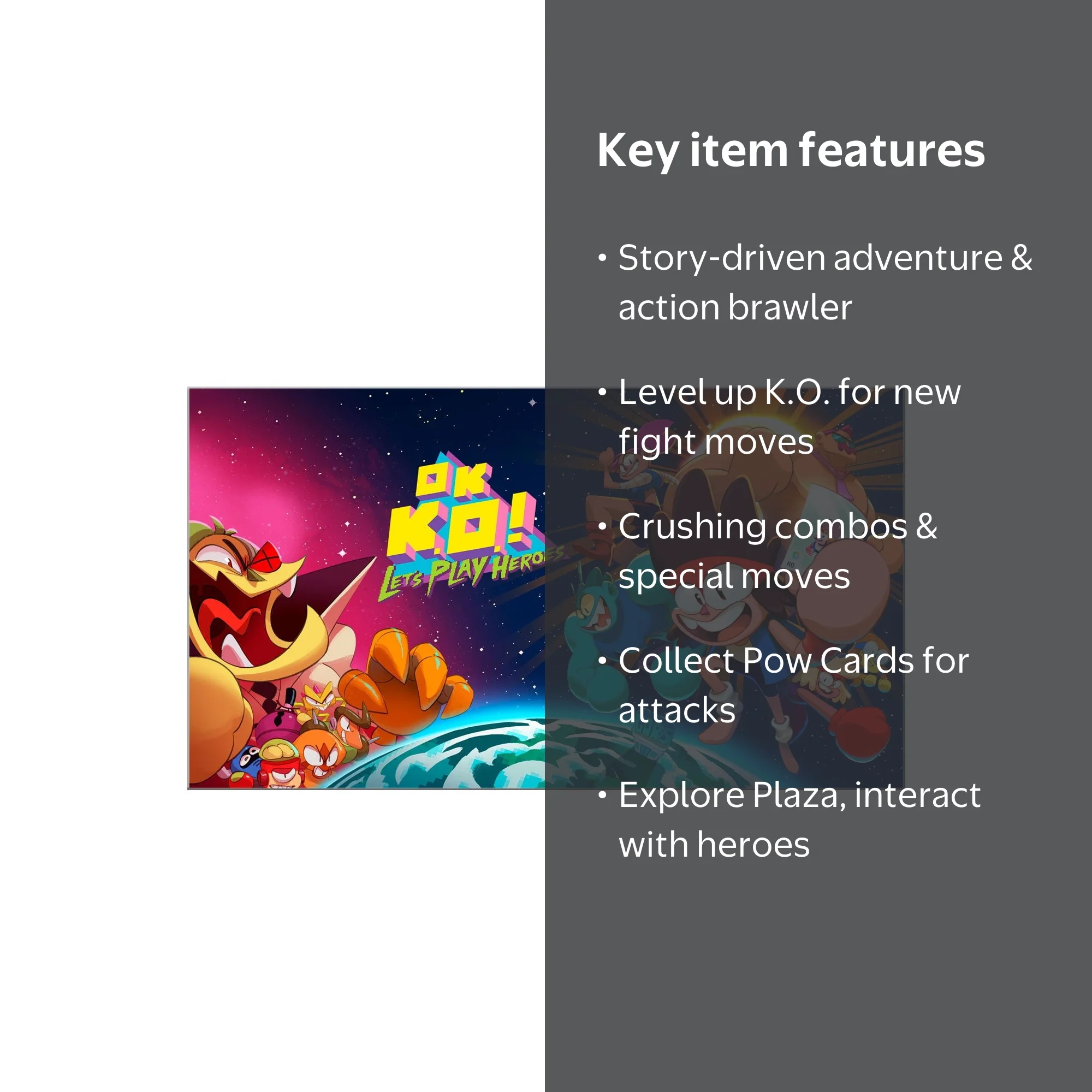 OK K.O.! Let's Play Heroes - Nintendo Switch [Digital] - Walmart.com