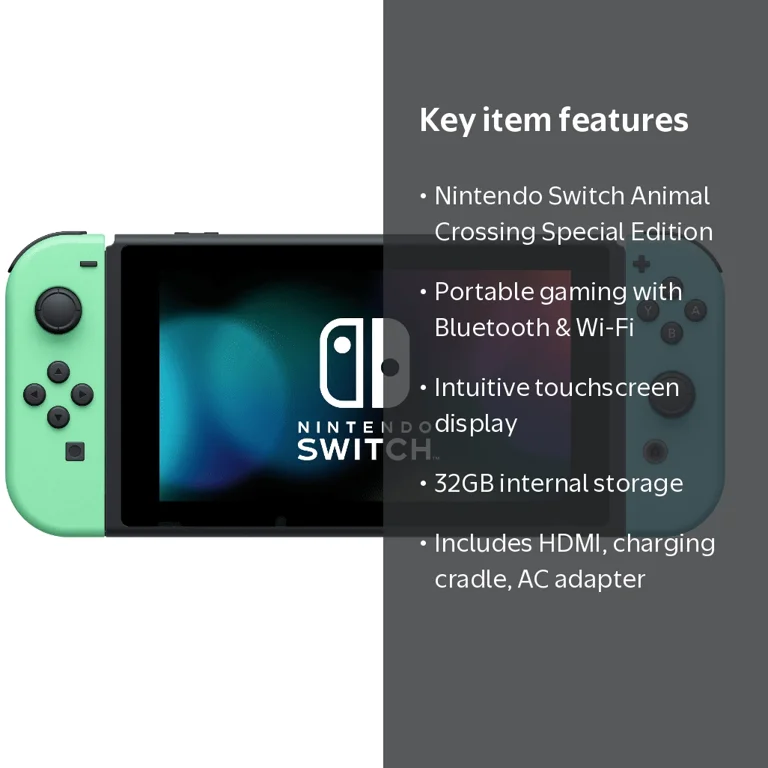 Restored Nintendo HADSKEAAA Switch - Animal Crossing: New Horizon