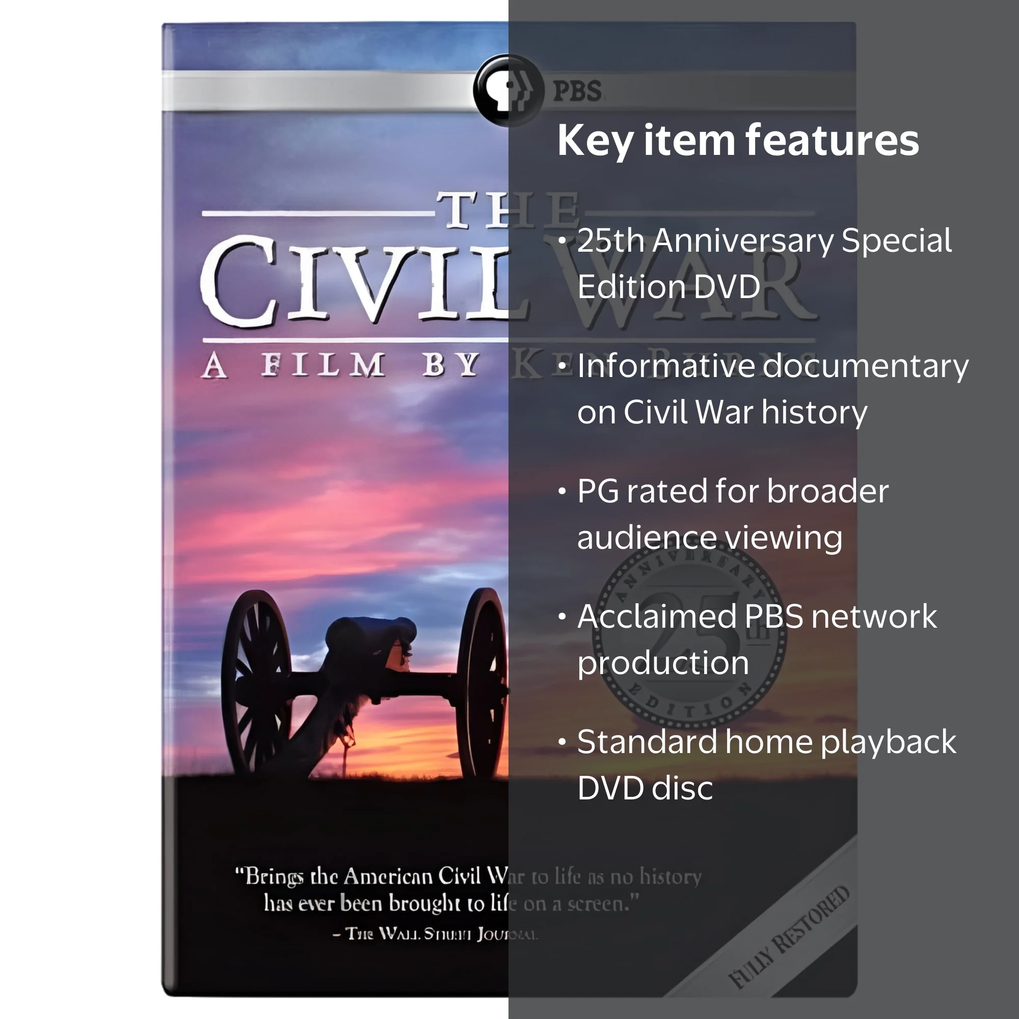 PBS Direct: Ken Burns - The Civil War 25th Anniversary Edition