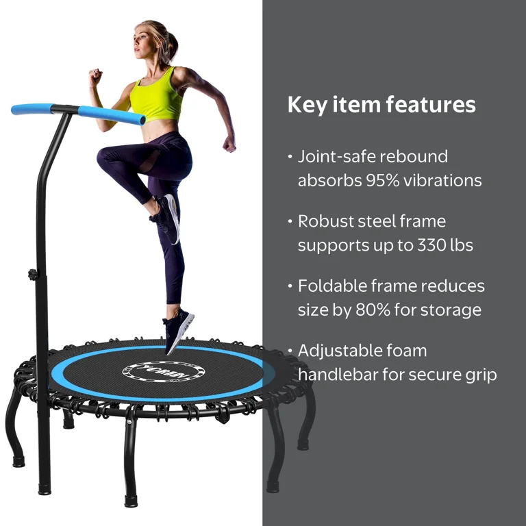 ipamorelin rebound YORIN, Rebounder Foldable Trampoline, 40 inch, Blue Cardio MAX for Cats