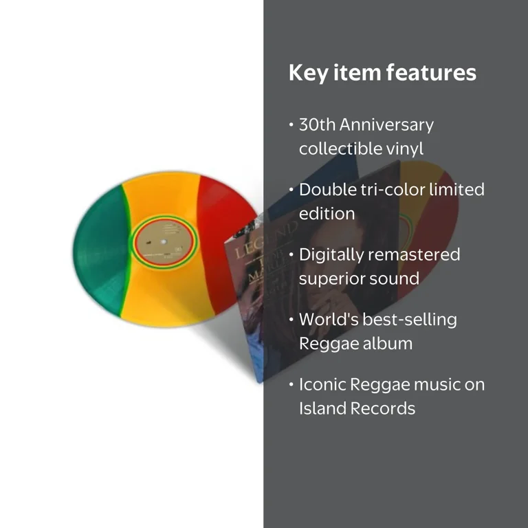 Bob Marley - Legend: 30th Anniversary Edition - Limited Double Tri