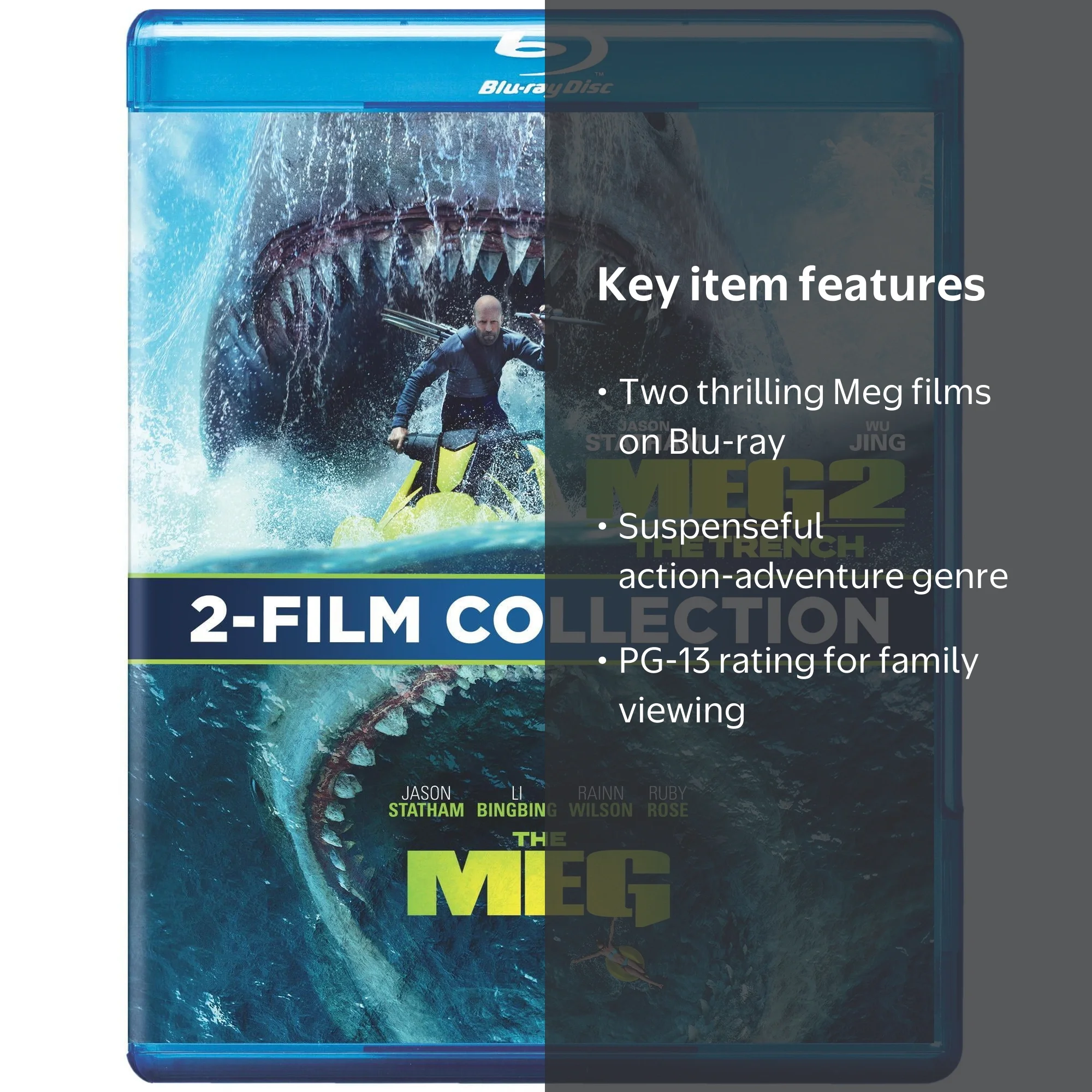その他 The Meg [Blu-ray] Amazon.com: The Meg (Blu-ray) : Jon Turteltaub, Gerald R. Molen