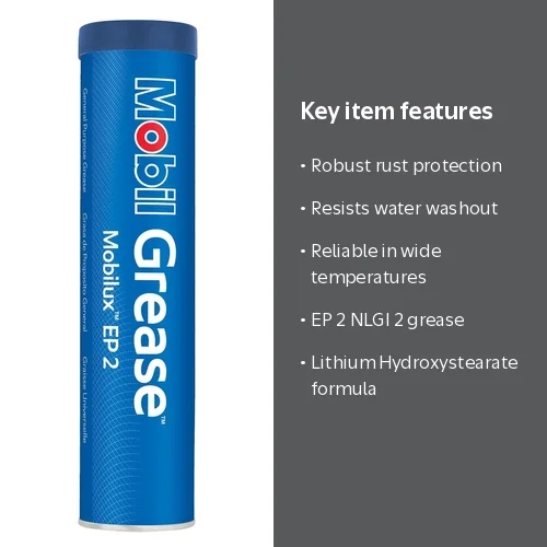 コダイゾルタン—-1967–100フォリント Mobil 1, EP 2 Grease, 13.7 oz Cartridge, Wide Temperature Range