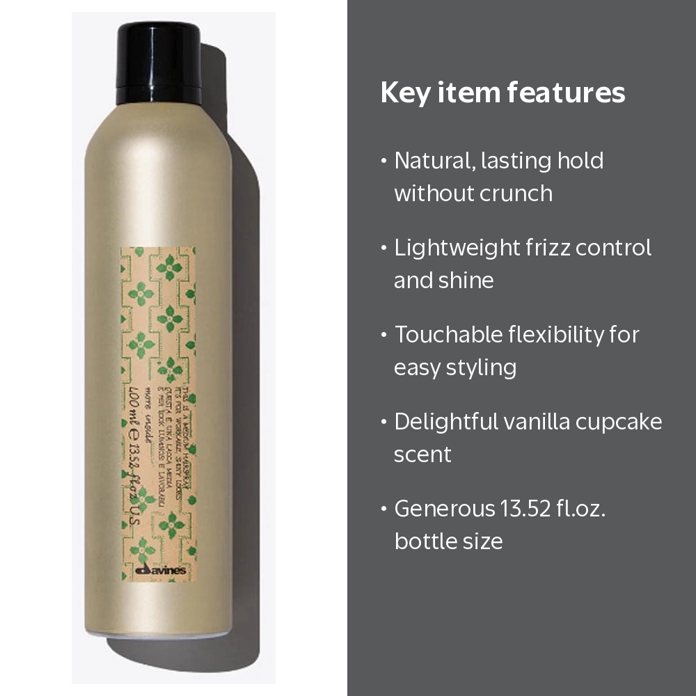 Davines, This Is A Medium Hairspray, 13.52 fl oz, Long-Lasting
