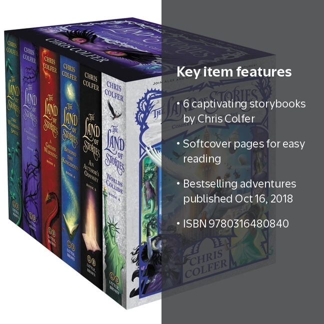 Chris Colfer, Land of Stories Set, ISBN 9780316480840, Complete